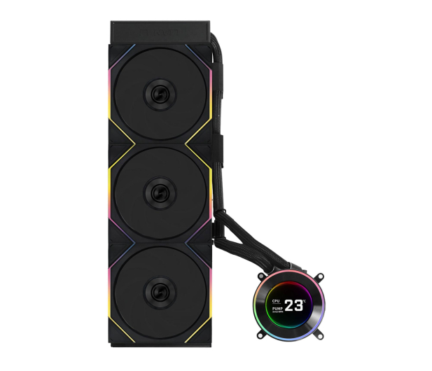 Lian Li HydroShift II LCD-C 360TL ARGB Black 3x120mm - 1486795 - zdjęcie 2